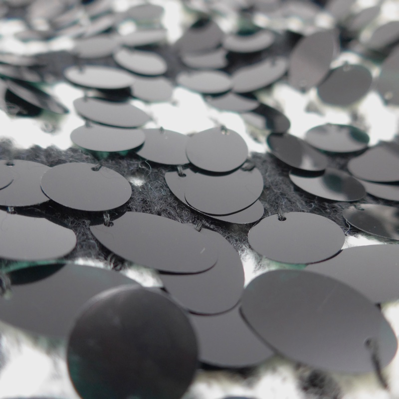 ERMANNO SCERVINO 輕聲細語黑色亮片洋裝 IT42 義大利高端品牌-6