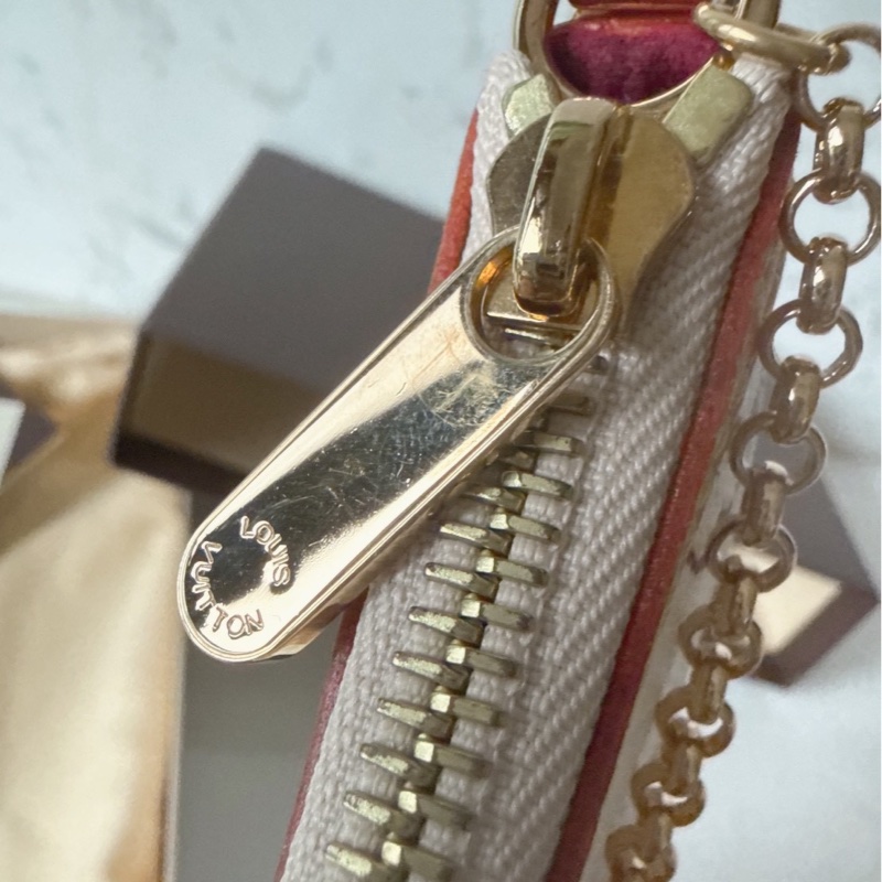 Louis Vuitton 村上隆聯名白三彩麻將包 🩵超難買-15