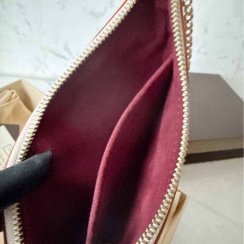 Louis Vuitton 村上隆聯名白三彩麻將包 🩵超難買-17