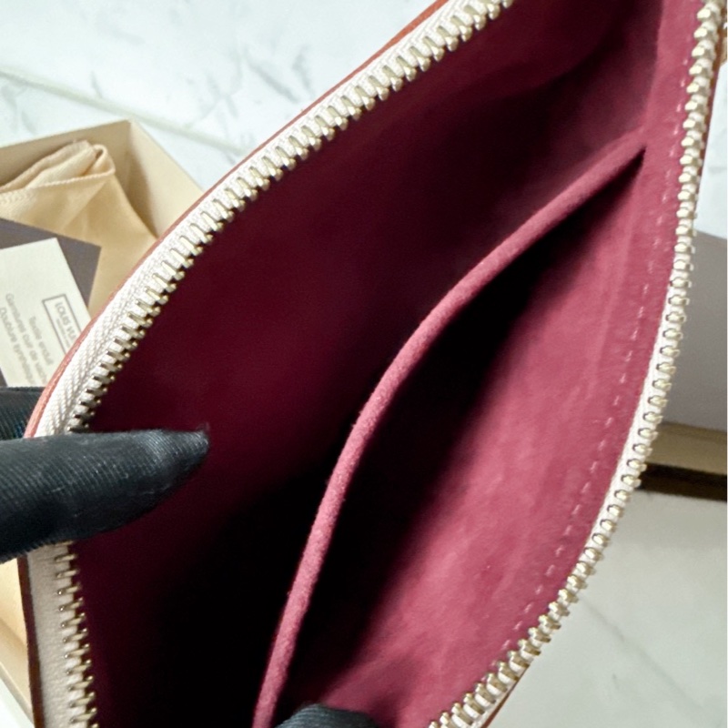 Louis Vuitton 村上隆聯名白三彩麻將包 🩵超難買-18