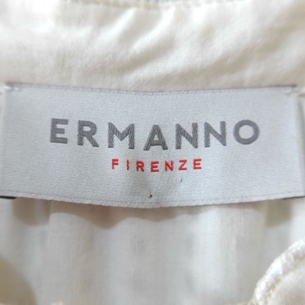 ERMANNO SCERVINO 白色立體蕾絲小洋裝 IT40 義大利高端品牌-12