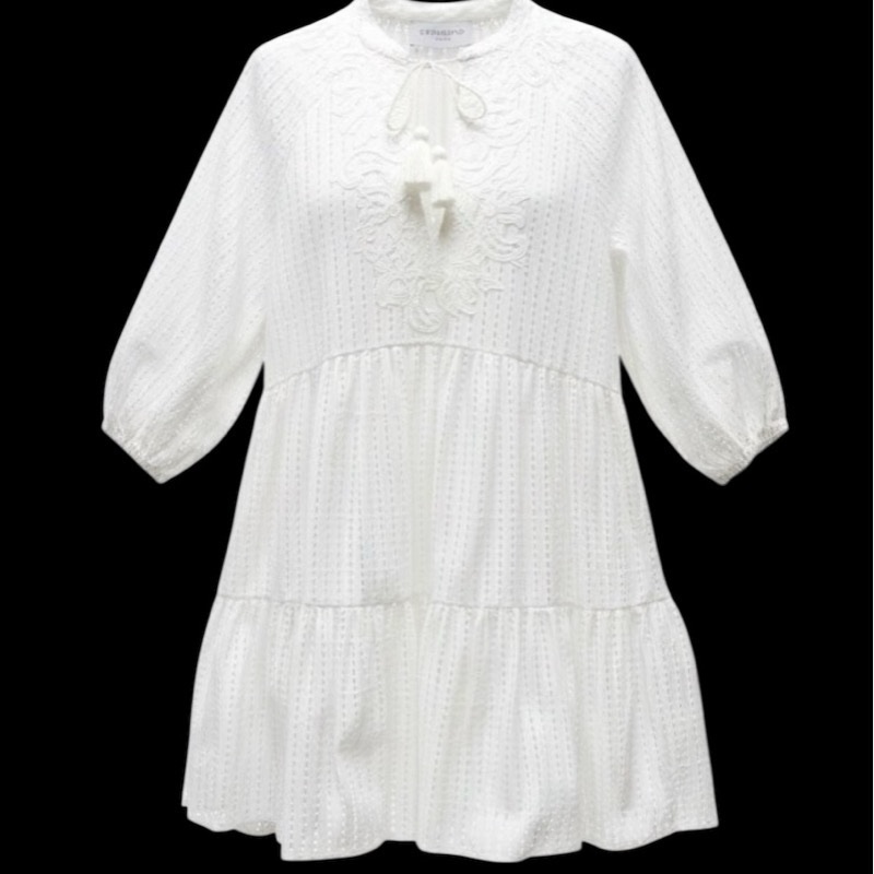 ERMANNO SCERVINO 蕾絲簍空小洋裝 IT42 原價59500 版型偏小-9