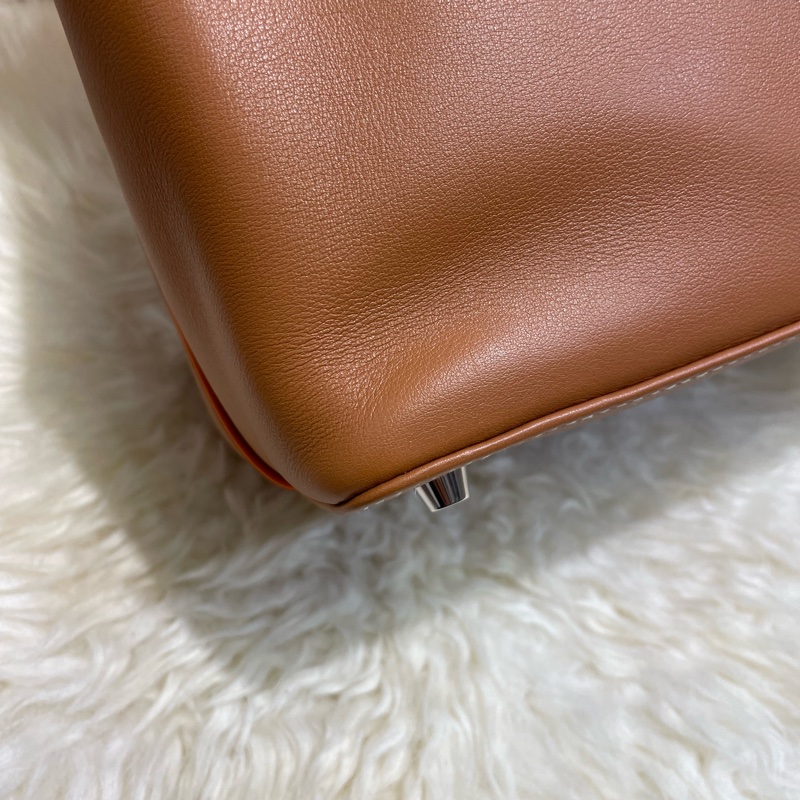 Hermès Toolbox 20 金棕色拼橙色-4