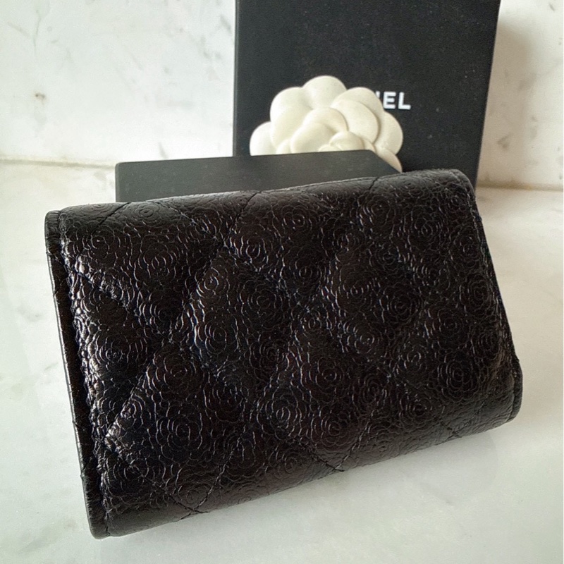 Chanel 山茶花鑰匙包🩶超好看-1