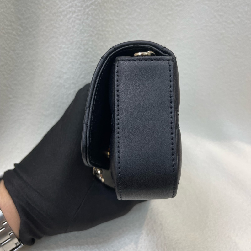 Dior 黑色藤籃全皮連條包XA620-1