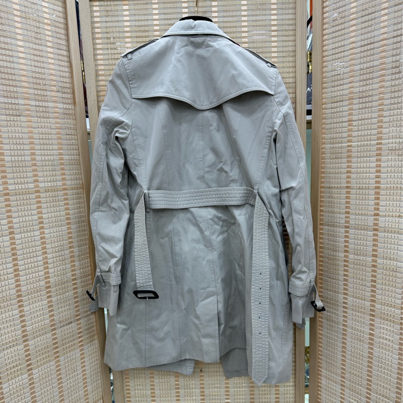 Burberry博柏利 雙排扣風衣 152cm碼-1