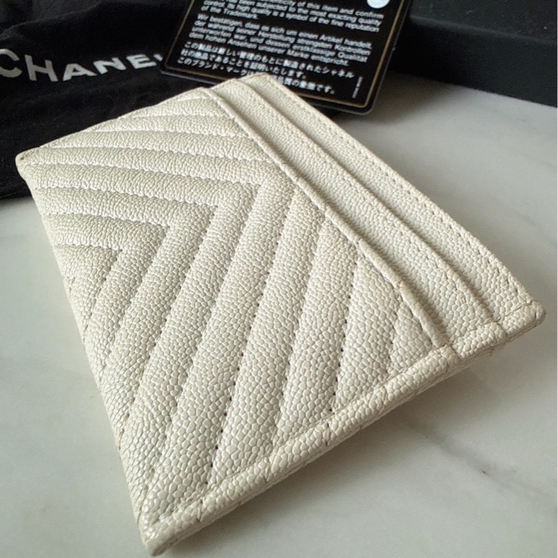 Chanel boy卡包 奶白色✨✨超美-8