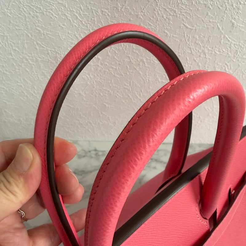 Hermes 胭脂粉birkin30銀扣❣️Y刻配件齊-8