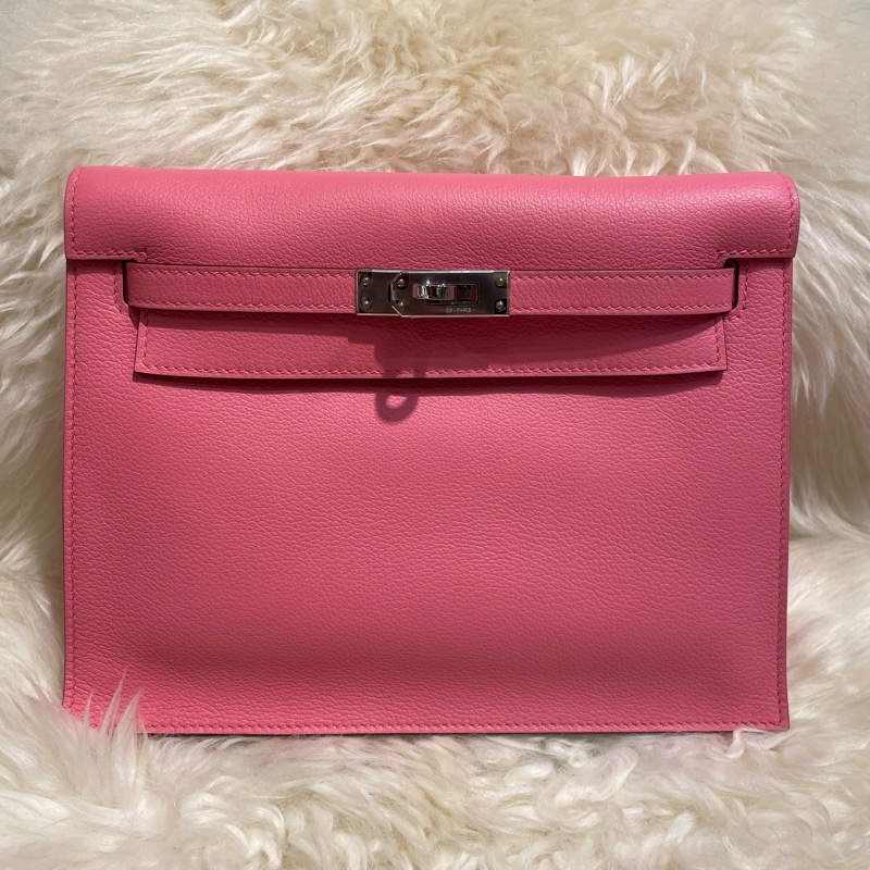 Hermès Kelly Danse 銀扣-0
