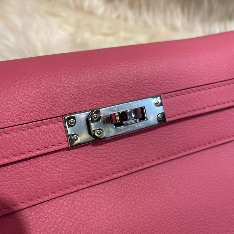 Hermès Kelly Danse 銀扣-6