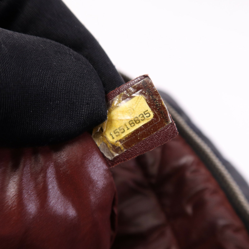 CHANEL 尼龍Coco Cocoon銀扣肩背袋-7