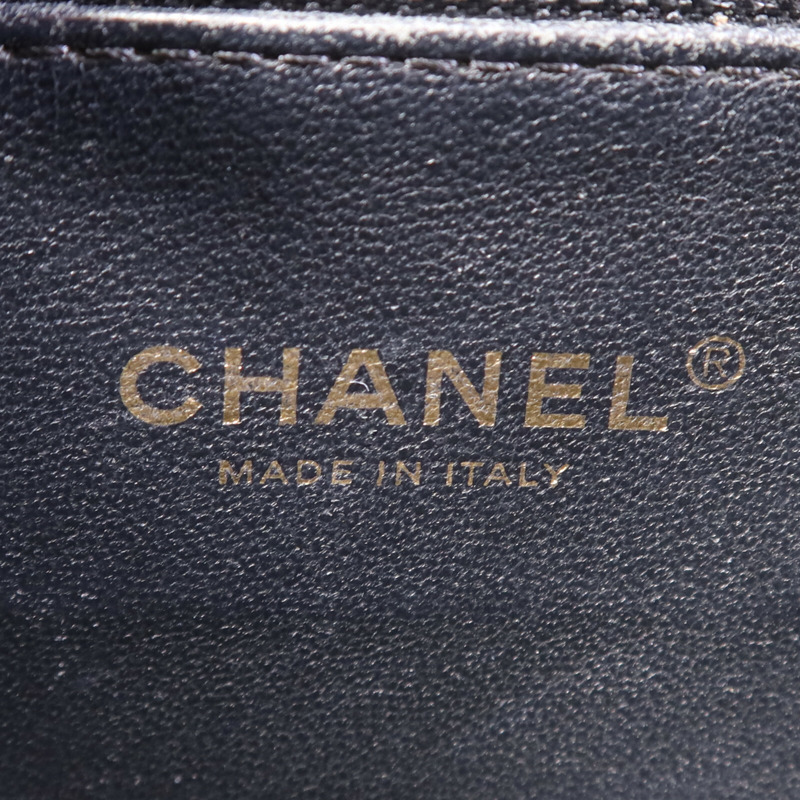CHANEL 牛皮皮革Shoulder Bag金扣鏈帶肩背袋-5