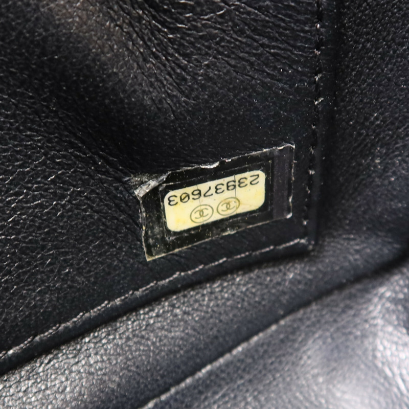 CHANEL 牛皮皮革Shoulder Bag金扣鏈帶肩背袋-7