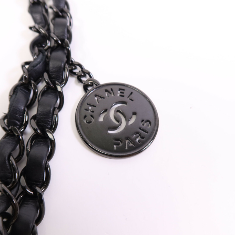 CHANEL 羊皮皮革Chanel 22鏈帶肩背袋-6