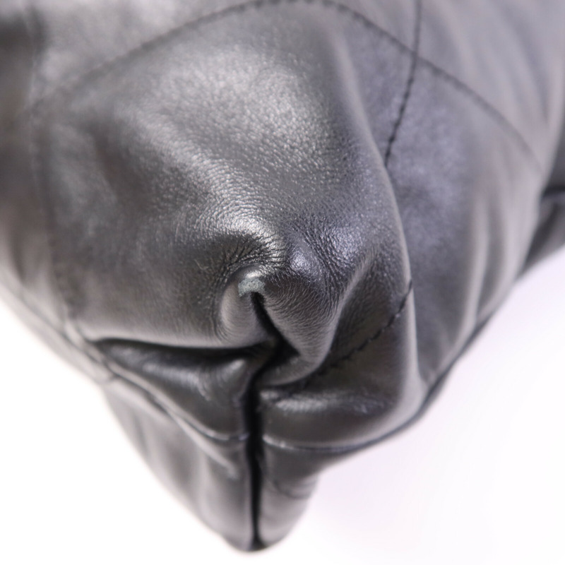 CHANEL 羊皮皮革Chanel 22鏈帶肩背袋-12