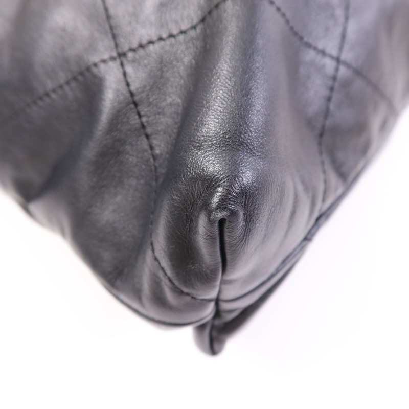 CHANEL 羊皮皮革Chanel 22鏈帶肩背袋-13