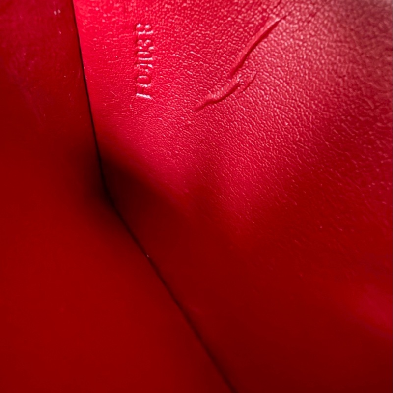 Louis Vuitton 紅色漆皮拉鍊盥洗包❤️‍🔥-7