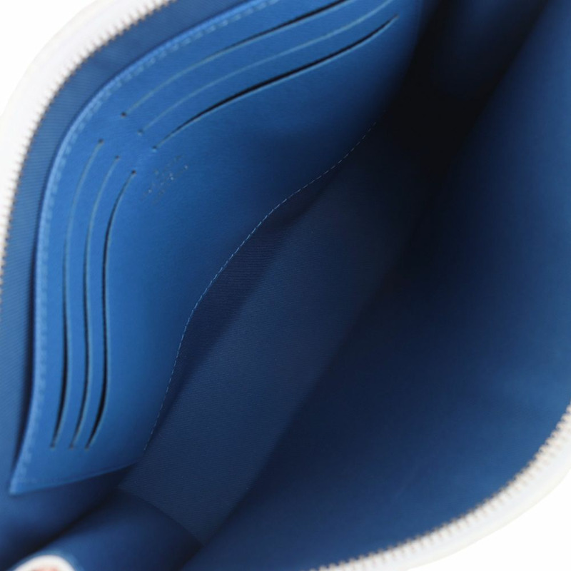 【包稅】LOUIS VUITTON M80460 限量版水彩 Pochette Voyage MM 手拿包 34984Y-6