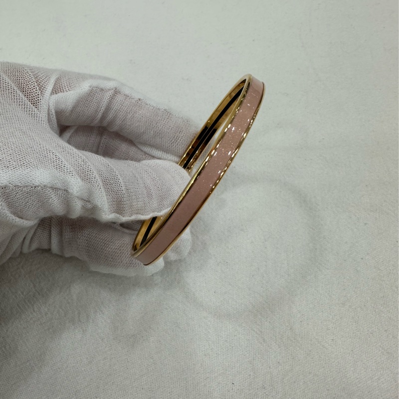 愛馬仕 琺瑯窄版手鐲-4