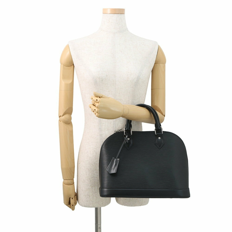 路易威登 Epi Alma PM 手提包 M52802 路易威登 黑色-3