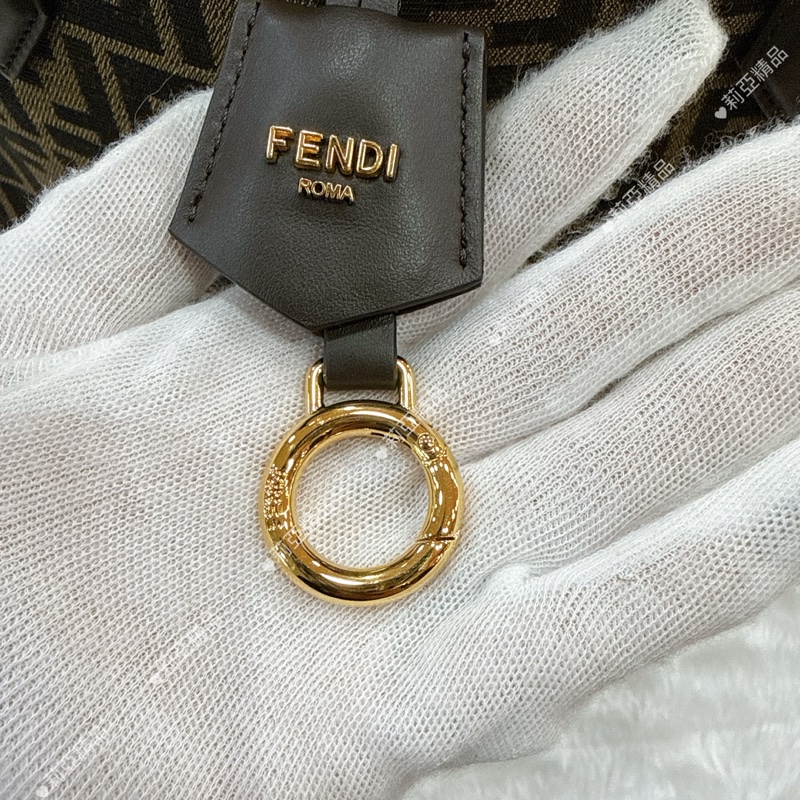 莉亞精品♡Fendi 老花摺紙包 二手-17