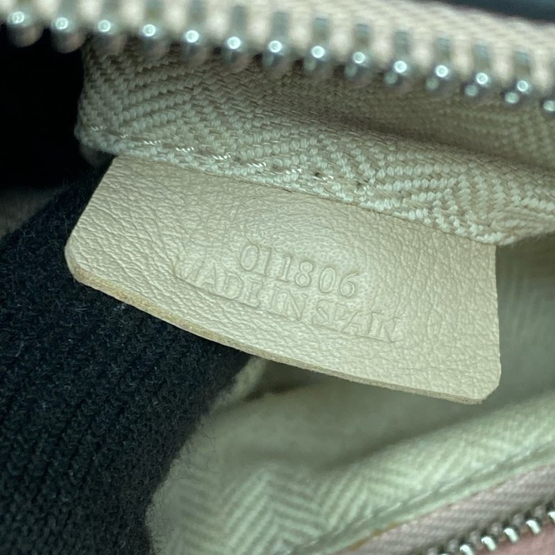 ☆ Loewe 羅意威 Pink Checked Calfskin Puzzle 2Way Bag 粉紅色小牛皮兩用袋 - 257025240-17