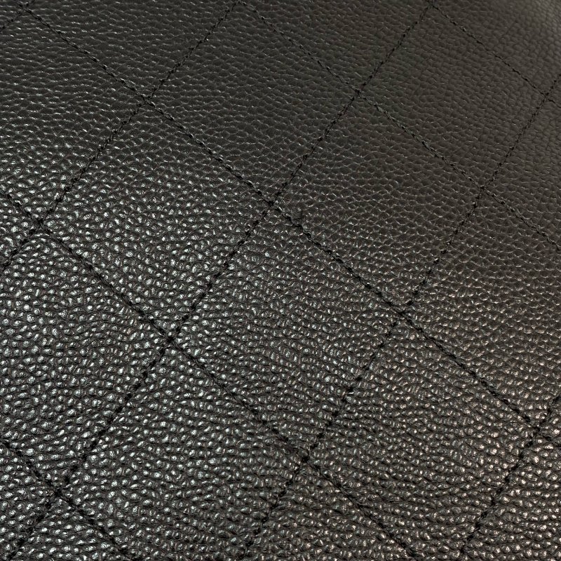 △ Chanel 香奈兒 Black Caviar Skin Silver Tone Metal Chain Tote Bag No.19 A94033 黑色粒紋小牛皮銀色金屬托特袋No.19 - 257023829-14