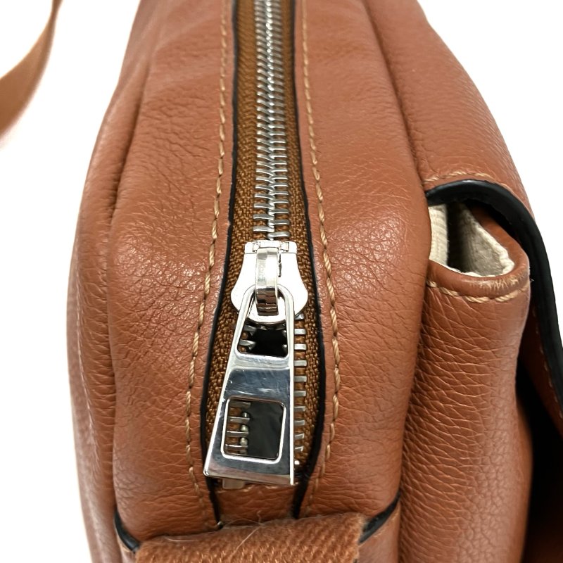 ☆ Loewe 羅威 Brown Calfskin Shoudler Bag 啡色小牛皮肩背袋 - 257026177-6