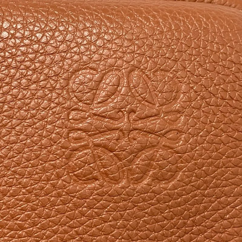 ☆ Loewe 羅威 Brown Calfskin Shoudler Bag 啡色小牛皮肩背袋 - 257026177-7