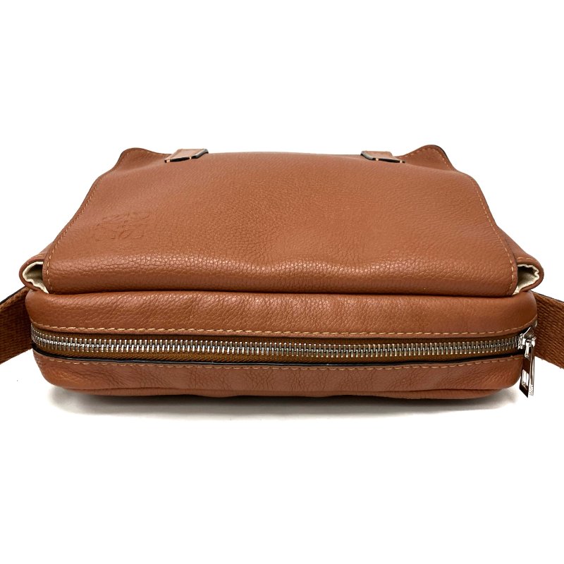 ☆ Loewe 羅威 Brown Calfskin Shoudler Bag 啡色小牛皮肩背袋 - 257026177-8