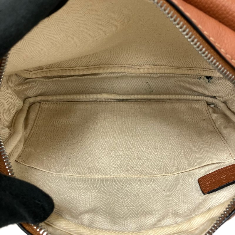 ☆ Loewe 羅威 Brown Calfskin Shoudler Bag 啡色小牛皮肩背袋 - 257026177-17