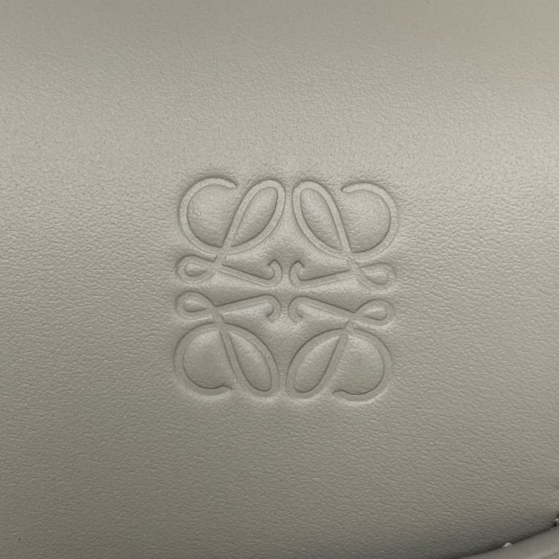 △ Loewe 羅意威 Grey Calfskin Mini Gate Shoulder Bag 灰色小牛皮肩背袋 - 257026567-16