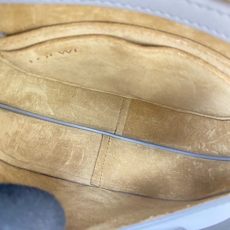 △ Loewe 羅意威 Grey Calfskin Mini Gate Shoulder Bag 灰色小牛皮肩背袋 - 257026567-17