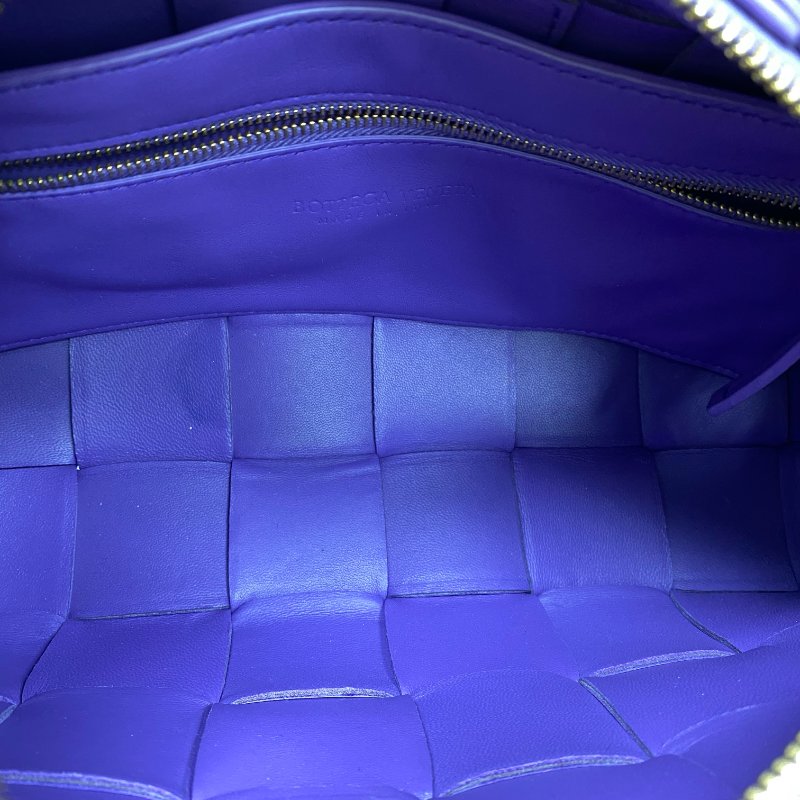 ☆ Bottega Veneta 寶緹嘉 Purple Lambskin Brick Cassette Handbag 紫色小羊皮手挽袋 - 257026534-13