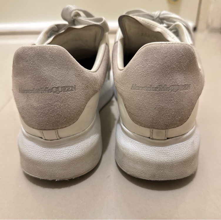 McQueen 粉尾小白鞋-7