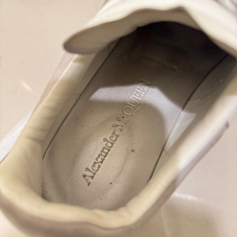 McQueen 粉尾小白鞋-8