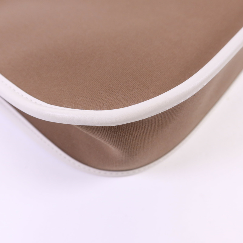 HERMES 帆布Evelyne PM銀扣肩背袋-12