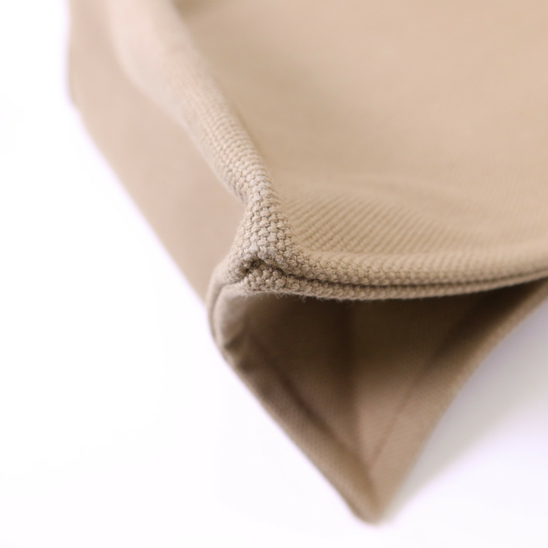 HERMES 帆布Etriviere Shopping Bag銀扣手挽袋Beige Marfa/Noir-11