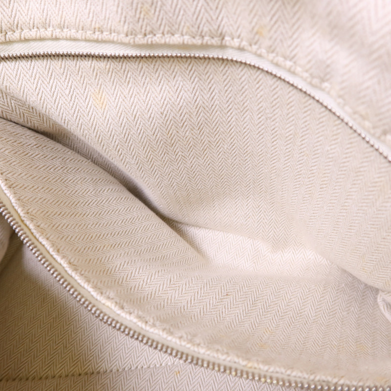 HERMES Clemence皮革Victoria銀扣手挽袋Gold-19