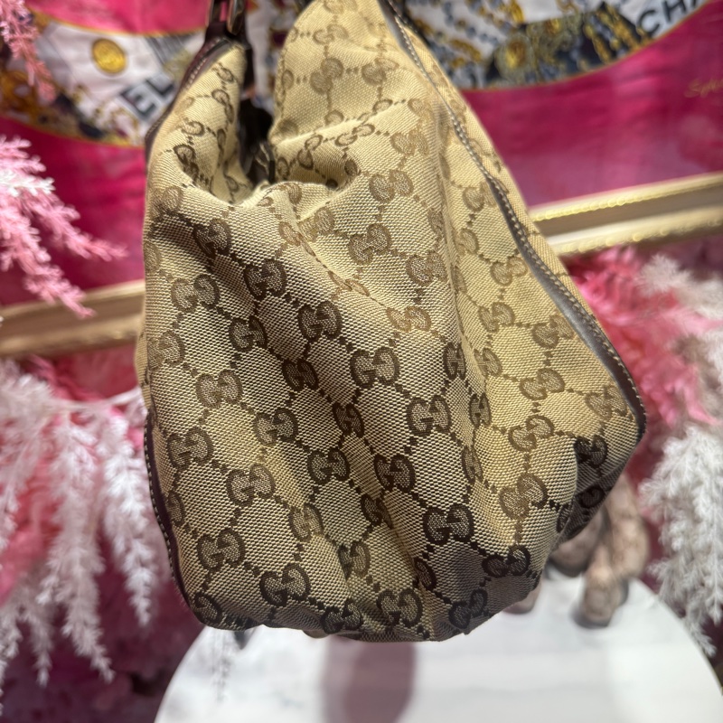 Gucci肩背包/王吉娜古董精品-2