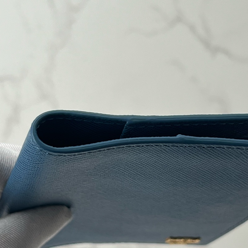 753 MCM 護照套 藍色-1