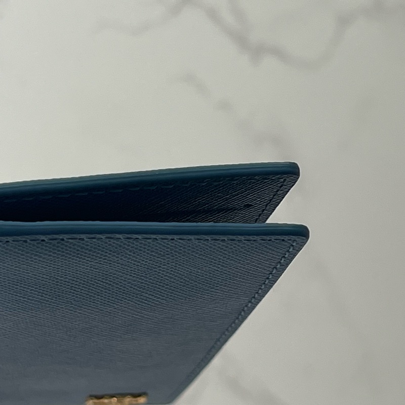 753 MCM 護照套 藍色-2