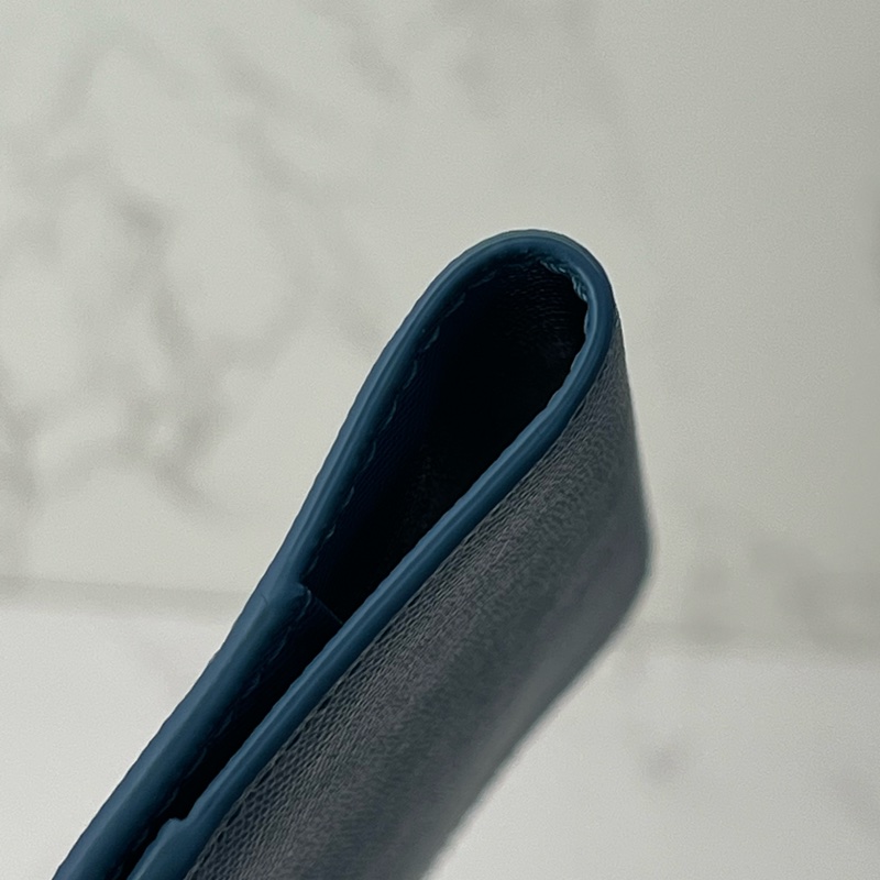 753 MCM 護照套 藍色-4