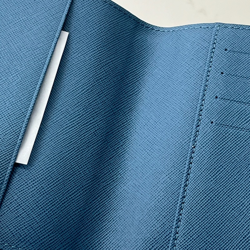 753 MCM 護照套 藍色-6