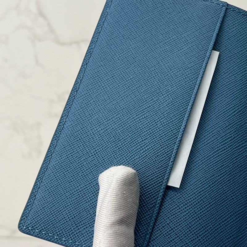 753 MCM 護照套 藍色-7