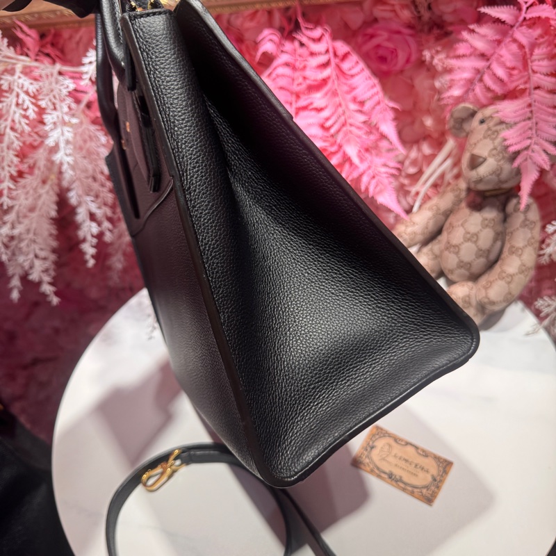 LV city steamer 黑金柏金包/王吉娜古董精品-3