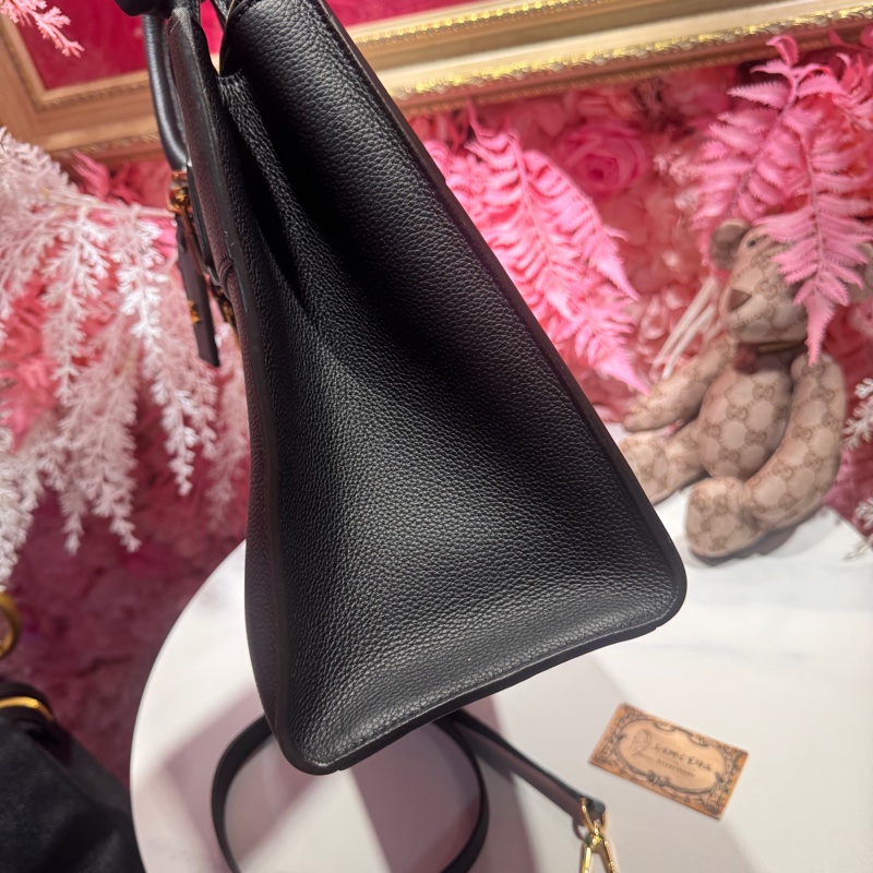 LV city steamer 黑金柏金包/王吉娜古董精品-5