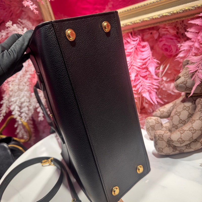 LV city steamer 黑金柏金包/王吉娜古董精品-6