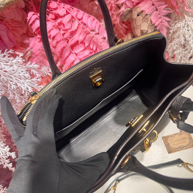 LV city steamer 黑金柏金包/王吉娜古董精品-7