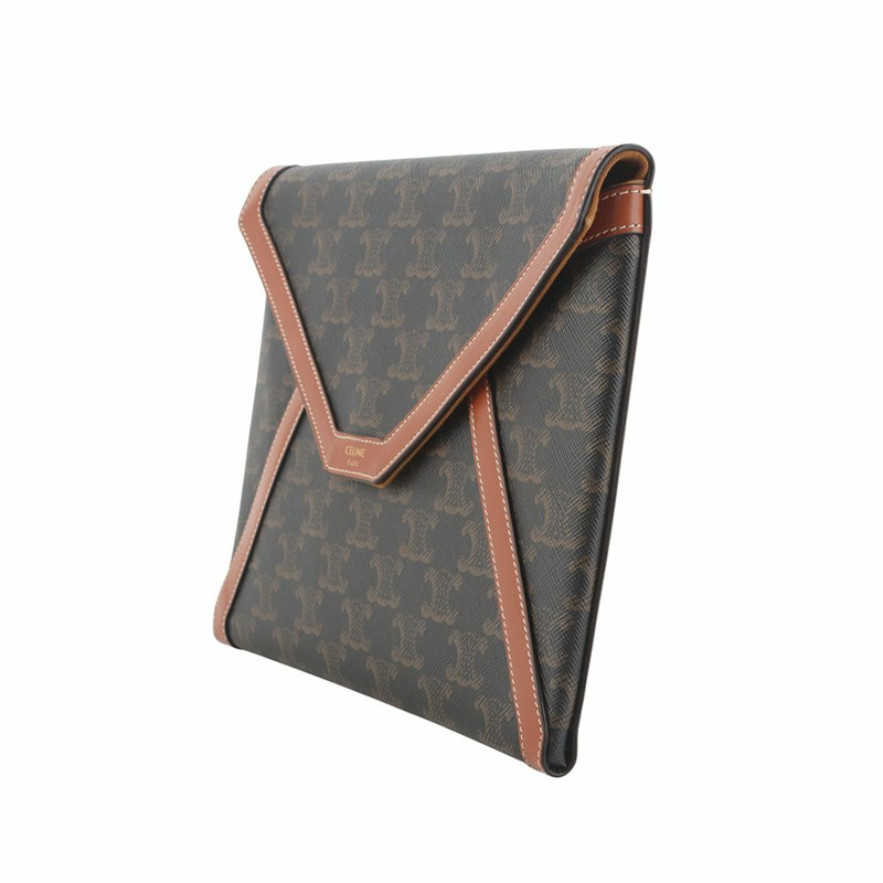 【包稅】CELINE Triomphe 信封小袋（百貨商店憑證）35025Y-1-1